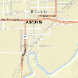 101-145 West 7th Street, Augusta, KS Street Map