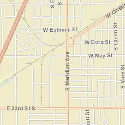 2046-2098 Orient Blvd Wichita KS Street Map