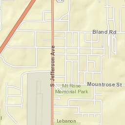 300-598 Lawson Ave Lebanon MO Street Map