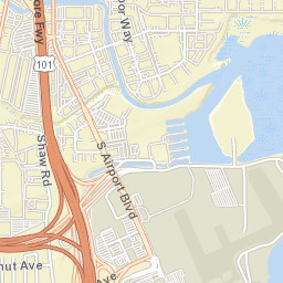 301-331 Littlefield Ave South San Francisco CA Street Map