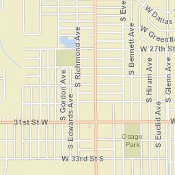 2322-2328 West Casado Street, Wichita, KS Street Map