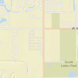 4866-4994 South Meridian Avenue, Wichita Street Map