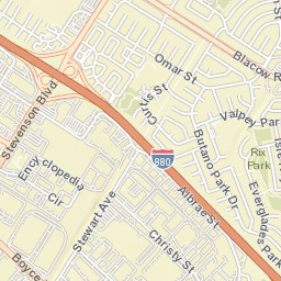 40458 Landon Ave Fremont CA Street Map