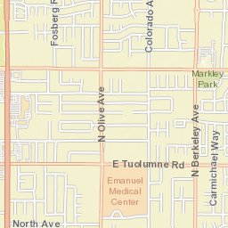 2101 Geer Rd Turlock CA 95382 USA Street Map