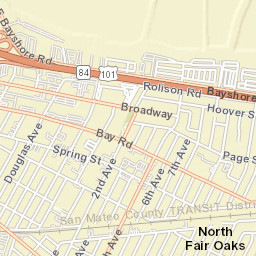 3308 Edison Way Menlo Park CA Street Map