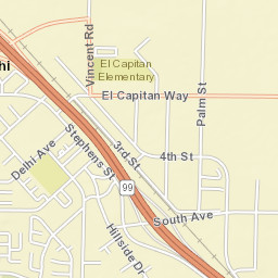 Golden State Hwy Delhi CA 95315 Street Map