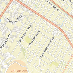 3309 Emerson Street Palo Alto CA 94306 Street Map