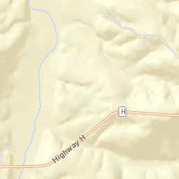 State Highway H Mountain Grove MO Street Map