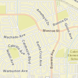 2801 Cozumel Circle Santa Clara CA 95051 Street Map