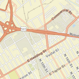 398 E Taylor St, San Jose, CA 95112, USA Street Map