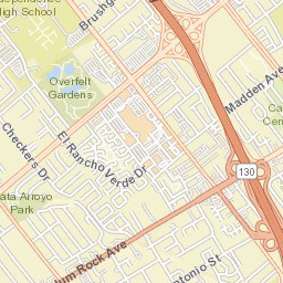 306 El Rancho Verde Dr San Jose CA Street Map