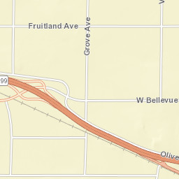 4801-4851 Golden State Hwy, Winton Street Map