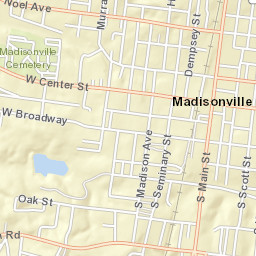 447-483 West Noel Avenue Madisonville KY Street Map