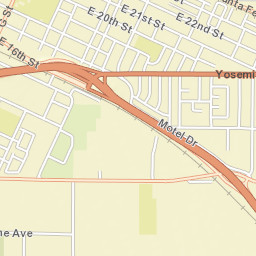 Golden State Hwy, Merced, CA 95341 Street Map