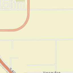 3667-4498 E Gerard Ave Merced CA Street Map