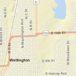 100-118 North Washington Avenue, Wellington Street Map