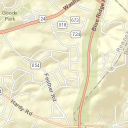 2358 Feather Rd, Vinton, VA 24179, USA Street Map