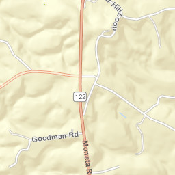 3996-4098 Moneta Rd, Bedford, VA 24523 Street Map