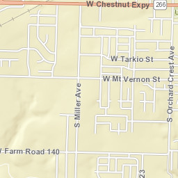 4601-4633 W Mt Vernon St Springfield Street Map