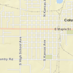 908-912 South Florida Avenue Columbus KS Street Map