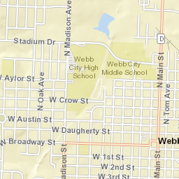 829 W Austin St Webb City MO Street Map