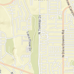 1188-1604 North Lava Flow Drive, St. George Street Map