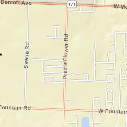 1101-1219 S College St Webb City MO Street Map