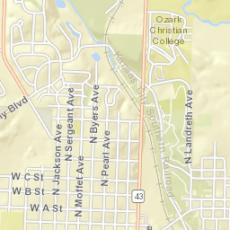 112-122 N Joplin Ave Joplin MO Street Map