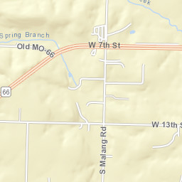 South Malang Road Joplin MO 64801 Street Map