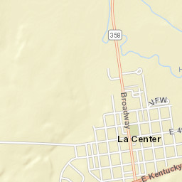 301-399 Locust St La Center KY Street Map
