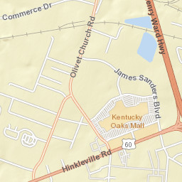 7 James Sanders Boulevard, Paducah, KY Street Map