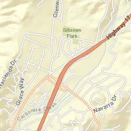 5003 Granite Creek Rd Scotts Valley Street Map