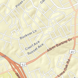 Central Ave Paducah KY 42001 Street Map