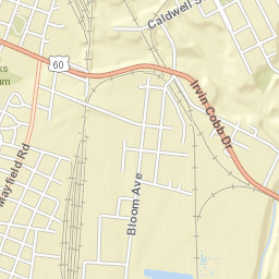 600-698 Chester Hack Drive, Paducah, KY Street Map