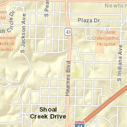 113-199 W 32nd St Joplin MO 64804 Street Map