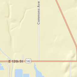 801-999 E 12th St, Baxter Springs, KS 66713 Street Map