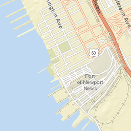 2410 West Ave, Newport News, VA 23607 Street Map