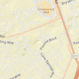 150 Walton Avenue Bowling Green KY Street Map