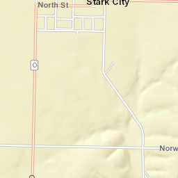 600-698 South St Stark City MO Street Map