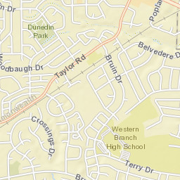 4233 Duke of Gloucester Drive, Chesapeake Street Map