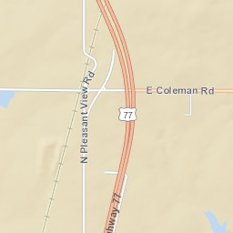 4296 Pleasant View Rd Ponca City OK Street Map