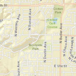 2216-2220 Ridgecrest Dr Farmington Street Map