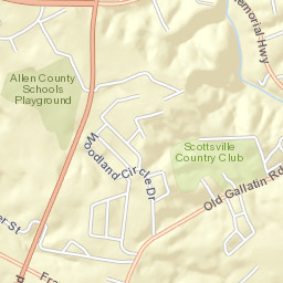 2-298 Woodbrier Drive, Scottsville, KY Street Map