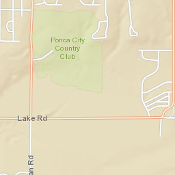 701-989 North Pecan Road Ponca City Street Map