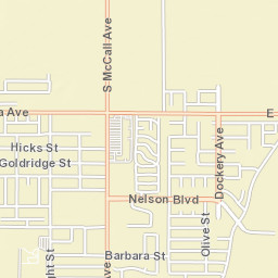 2162 Hillcrest St Selma CA 93662 Street Map