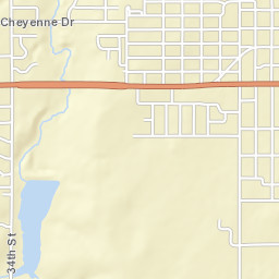 1301-1401 21st Street, Woodward, OK Street Map