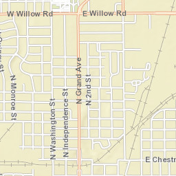 799 North Washington Street, Enid, OK Street Map