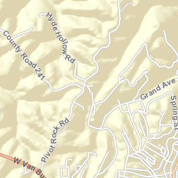 115-117 Pivot Rock Rd, Eureka Springs, AR Street Map