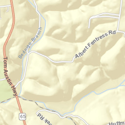 1773-2917 Albert Fentress Rd, Greenbrier Street Map