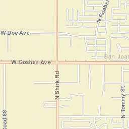 7499 W Goshen Ave Visalia CA 93291 Street Map